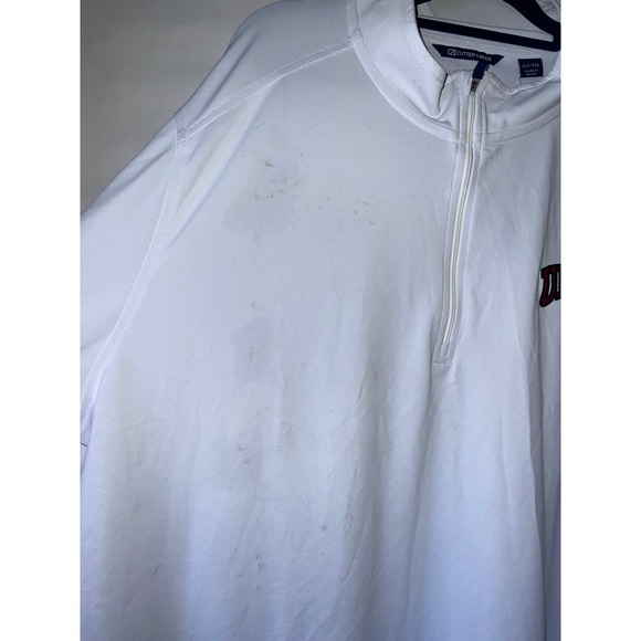 UNLV Rebels Cutter & Buck Mens Quarter Zip White size XLT - Picture 3 of 8